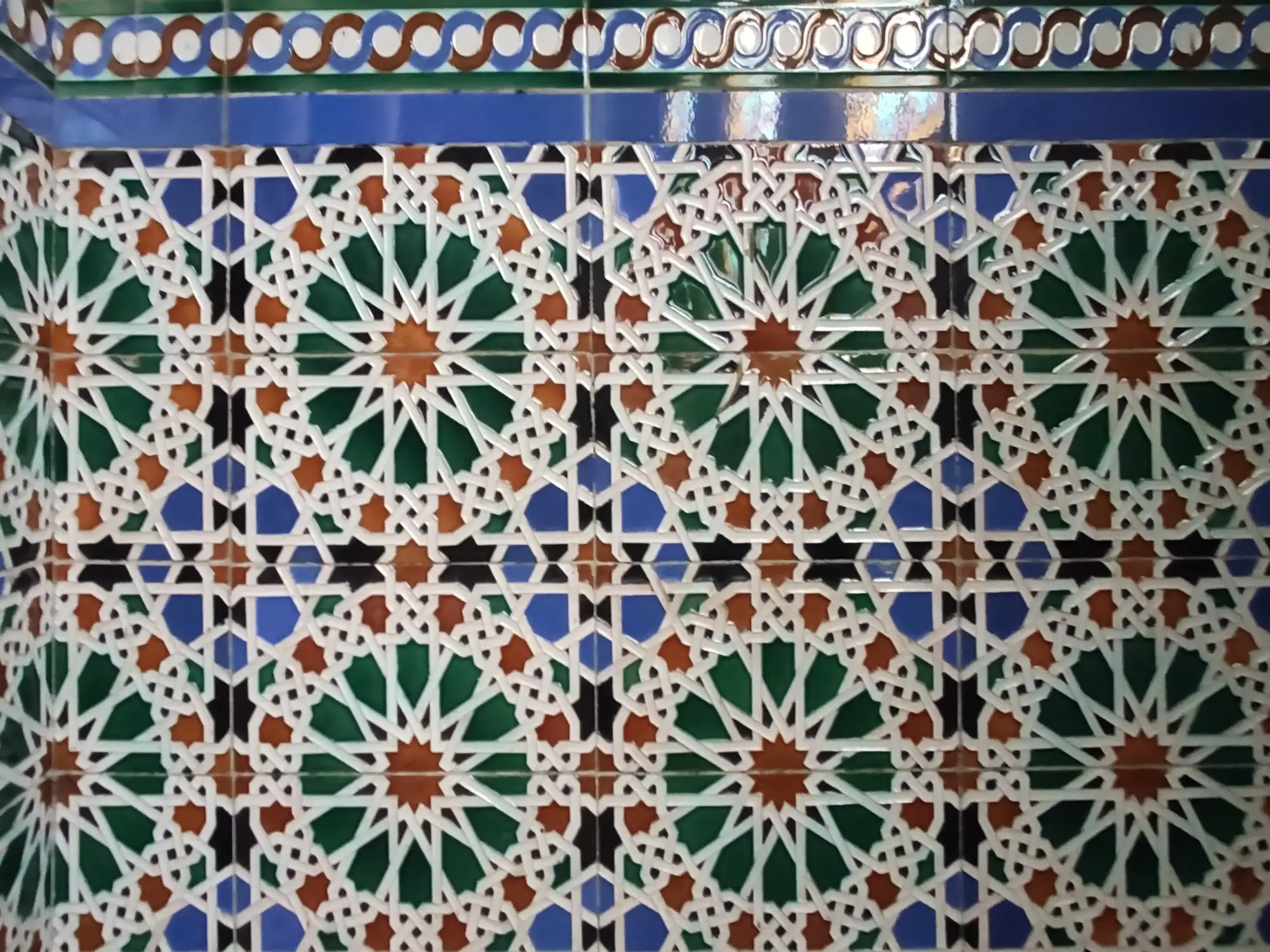 Lisbon tiles walk